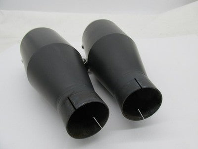 Trask Indian Scout Slip On Mufflers, Black TM-3042BK