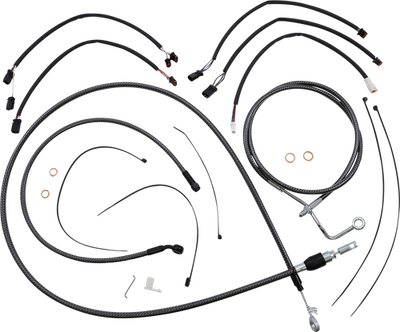 Magnum KARBONFIBR Designer Handlebar Installation Kit 7871132