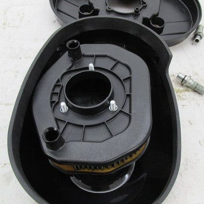 Harley OEM 04-22 Sportster 1200 Air Cleaner Assembly Vivid Black 29084