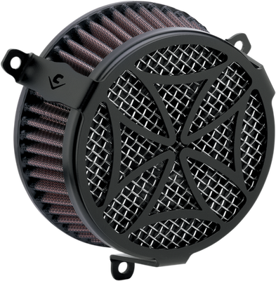 Cobra Air Cleaner Kit Black Cross 606-0102-02B-SB