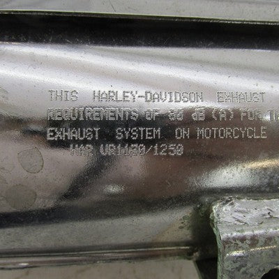 Harley OEM V-Rod VRSC Auxiliary Volume Mid Pipe Muffler Chrome 65151-0