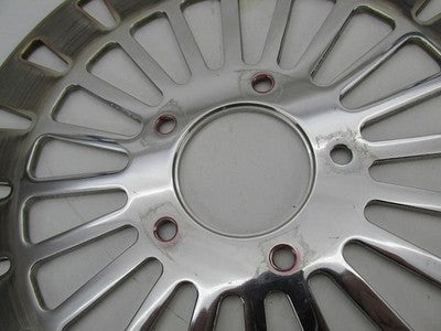 Harley Davidson Chrome Custom Front Brake Rotor