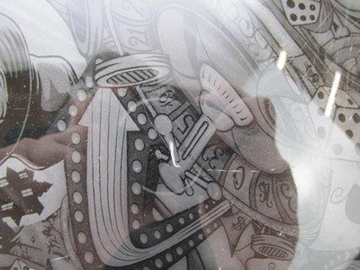 Harley-Davidson 1999-08 Smoked Fairing Windshield w/ Skull Graphics T1