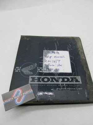 Honda Official Factory 1978-1979 CM185T Twin Star Motorcycle Shop Manu