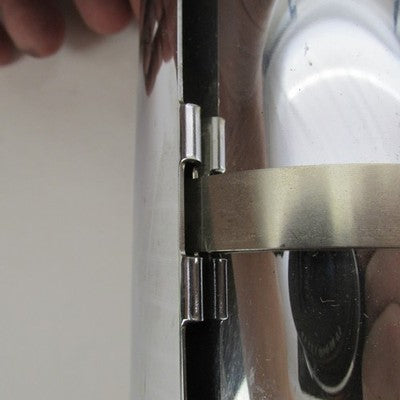 Pair of Harley OEM Softail Chrome Catalyst Mufflers w/ Shields 65872-0