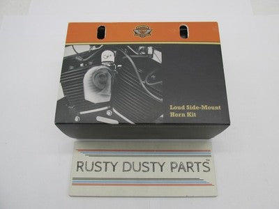 Harley Davidson Genuine NOS Dyna Softail XL Loud Side-Mount Horn Kit