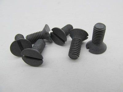 Lot of 6 Harley Davidson Genuine NOS Cad 1/4-24-5/8 Flat Head Screws 1