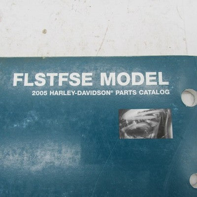 Harley-Davidson Official Factory 2005 FLSTFSE Model Parts Catalog 9943