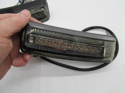 Harley Davidson Genuine NOS Signature LED Saddlebag Light Smoked 67801