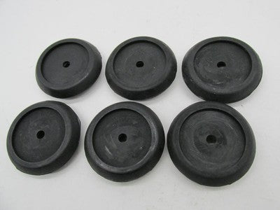 Lot of 6 Triumph Gas Tank Center Badge Rubber Grommets 97-5061