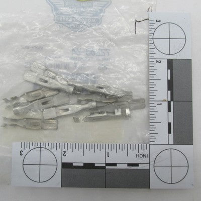 Lot of 10 Harley-Davidson OEM NOS 12 Gauge Male Terminal Pins 72208-94