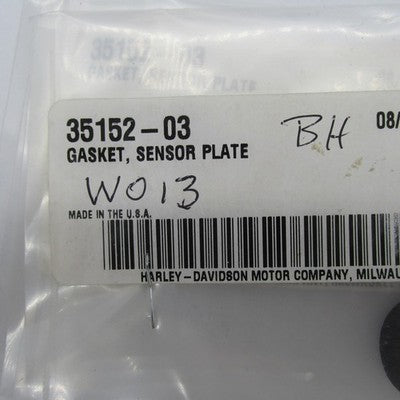 Lot of 4 Harley-Davidson OEM NOS Sensor Plate Gaskets 35152-03