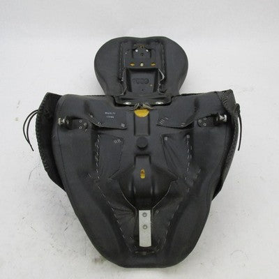 Harley OEM Milsco Heritage Softail Classic 2-Piece Seat w/ Laced Braid