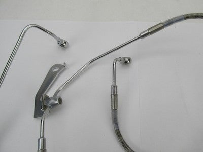 Drag Specialties Harley 2009-13 Dresser Rear NOn ABS Brake Line Kit 17