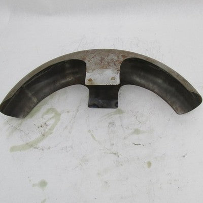 Custom Harley Davidson 5-5/8" Raw Steel Unpainted Front Fender