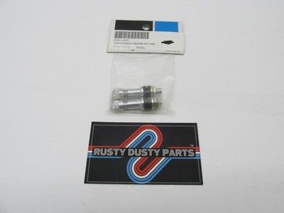 Drag Specialties NOS .24" Chrome Bolt-In Tubeless Tire Valve Stems 036