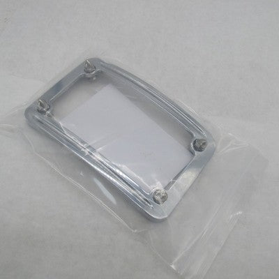 Harley Davidson OEM Chrome Curved License Plate Frame FLHX 2010+ 67900