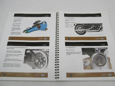 Harley Davidson Buell University 2008 Technical Forum Spiral Bound Han