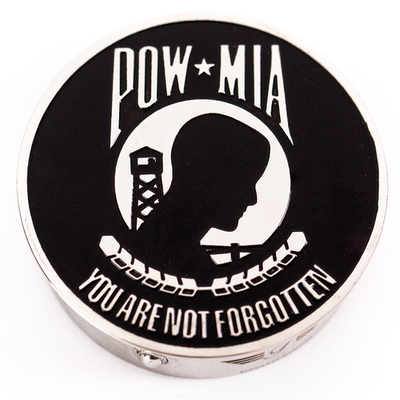 FIGURATI DESIGNS Swing Arm Covers POW MIA - Custom FD50-POW-SS