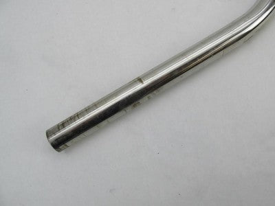 Harley-Davidson Chrome Flat Tracker Handlebars 27" wide w/ Rubber Grip