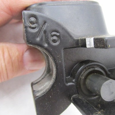 Harley Davidson OEM Black Front Brake Master Cylinder 9/16" Bore 45019