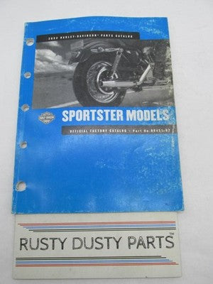 Harley-Davidson Official Factory 2002 Sportster Models Parts Catalog 9