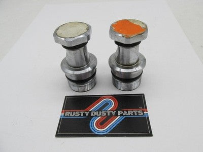 Pair of Harley Davidson SHovelhead Ironhead Sportster 35MM Fork Tube C
