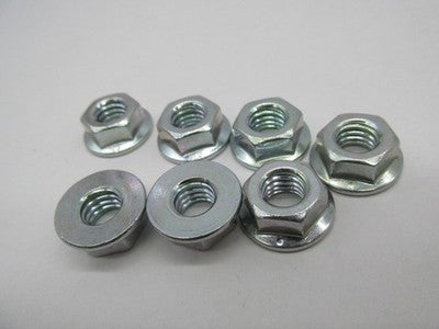 Lot of 7 Harley Davidson Genuine NOS Nut Flange 7576