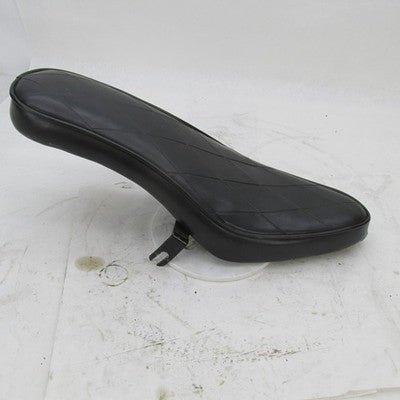 Vtg Selle Giuliari OEM Black Diamond Stitch Chopper Seat Made In Italy