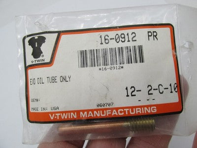 V-Twin NOS Harley Cylinder Oil Replacement Tube Pair 16-0912