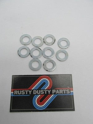 Lot of 10 Harley Genuine NOS Aermacchi M50 M65 Rear Wheel Axle Washers