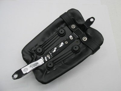 Harley-Davidson OEM NOS Tuck & Roll Rear Passenger Pillion Seat, Blac