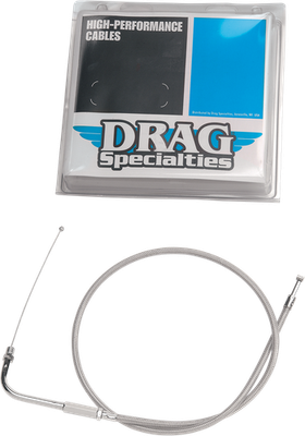 Drag Specialties Braided Throttle Cable 0650-0413