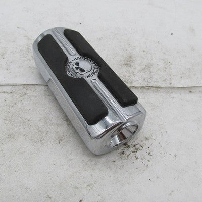 Harley Davidson OEM Single Chrome Willie G Skull Footpeg 50370-04