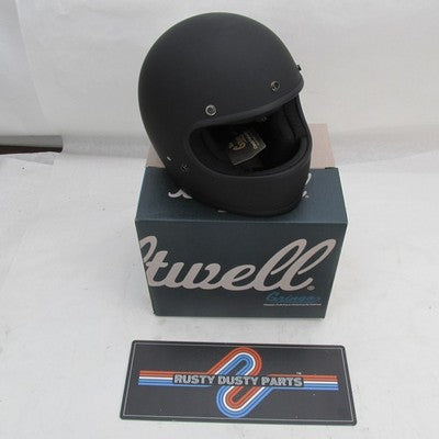 Biltwell NIB Gringo SMALL Flat Black Factory Logo 1002-638-102 | 0101-