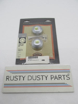 Harley-Davidson Genuine NOS VRSCA V-Rod Front Axle Nut Covers 43386-02