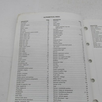 Harley Davidson Genuine FXSTDSE Model 2003 Parts Catalog 99430-03