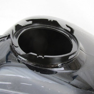 New Harley OEM 09-13 Touring FLHTC Fuel Tank Vivid Black Pinstripe 613