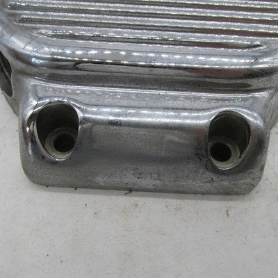 Harley Davidson OEM Chrome Ribbed 5 Speed Transmission Side Cover 87-9
