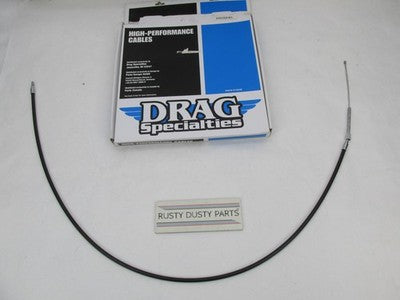 Drag Specialties NOS Harley HE Clutch Cable 55" Black Vinyl 0652-1543