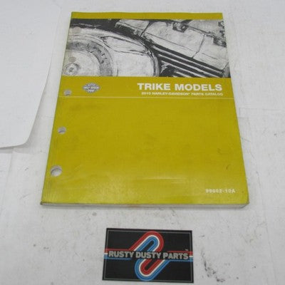 Harley Davidson Genuine 2010 Trike Models Parts Catalog Official 99602