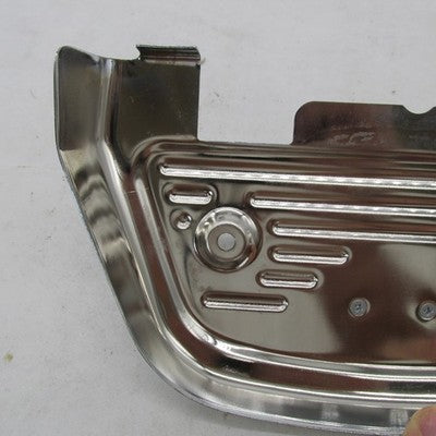 Harley Davidson OEM 1pc Chrme "V" Logo Passenger Floorboard w/ Hardwar