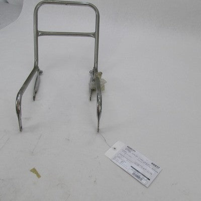 Vintage Motorcycle Rear Passenger Sissybar Backrest Bracket w/ Mountin