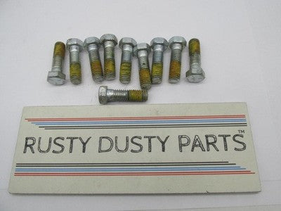 Lot of 10 Harley Davidson Genuine NOS 7/16-24 X 2-1/4 Hex Head Thread
