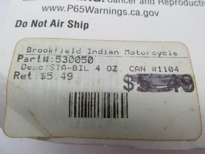 Sta-bil Stabil Fuel Stabilizer NOS 4 FL OZ Treats Up to 10 Gallons 222