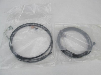 Burly 14" Ape Hanger 17-20 Touring FLHR Handlebar Vinyl Cable Wire Kit