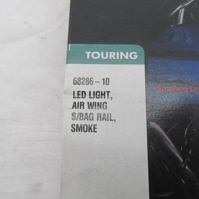 Harley-Davidson OEM NOS Air Wing Saddlebag LED Light Rail Kit Smoked 6