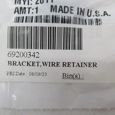 Lot of 3 Harley-Davidson OEM Wire Retainer Brackets 69200342