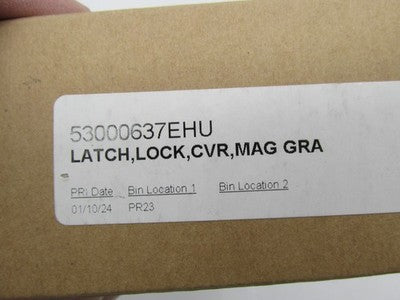 Harley-Davidson OEM NOS Tour-Pak Latch Lock Cover, Magnetic Gray 53000