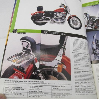 Harley Davidson 1997 Genuine Motor Accessories & Parts Catalog 99566-9
